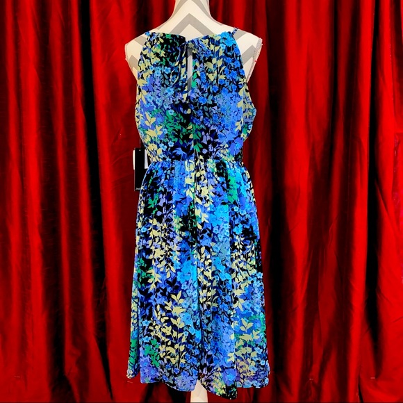 Nicole Miller Studio Womens Pintuck Halter Dress - Picture 8 of 9